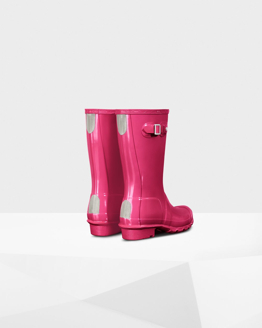 Galochas Hunter Criança Luz Rosa - Original Big Gloss - 07YZTMRPG